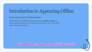 How To Appear Offline In Roblox