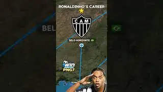 RONALDINHO GAUCHO'S CAREER 🇧🇷 🇪🇸 🇮🇹 #madridistamania #football #psg