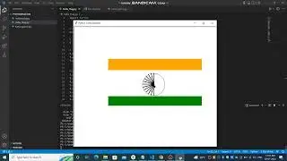 INDIA FLAG 🇮🇳 | Python | Coding