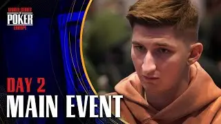 #WSOPE 2024 NLH MAIN EVENT | DAY 2 | BRACELET EVENT #13