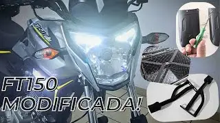 MAS MODIFICACIONES A LA ITALIKA FT150! YA VA AGARRANDO FORMA | PARTE 2