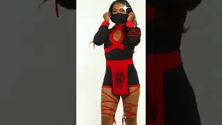 Leg Avenue Deadly Ninja Costume Review | Women's Halloween Costumes #shorts #halloween #amazon