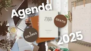 Agenda 2025 GRATIS para descargar e imprimir + Planner Digital | #agenda2025  #agenda  #2025