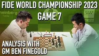 2023 World Chess Championship Recap - Game 7