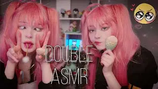 Двойной АСМР от Милим | Кисточки и Чистка | ASMR Double Ear Cleaning with Milim 🍑