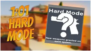 1:01 Sandtown Hard Mode PB (Roblox Arsenal)