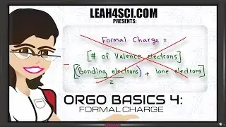 Formal Charge Shortcut Organic Chemistry Basics Vid 4