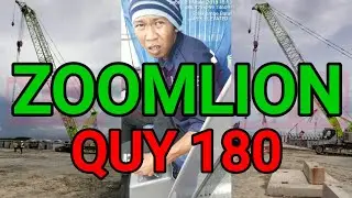 Moving Zoomlion CC 180 ton