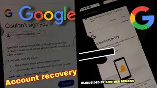 Forgotten Google account Password: Gmail recovery