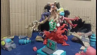 Among us THE THING 2 | stop-motion