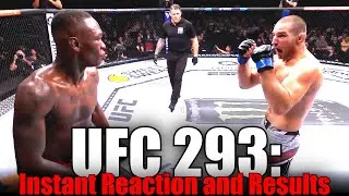 UFC 293: Reaction and Results