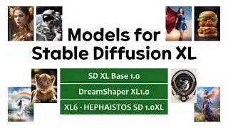 Models for SD XL (Stable Diffusion XL)
