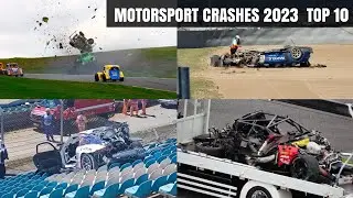 Top 10 Motorsport Crashes Of 2023