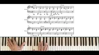 Шапито  - Романы Ремарка (piano cover) Видео урок Демо