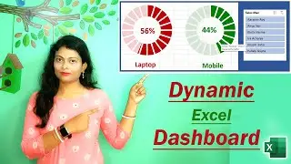 How to create Dynamic Dashboard in excel in hindi | Sales Dashboard in Excel@DTech Official
