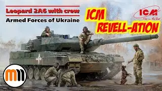 ICM 1/35 Leopard 2A6 Unboxing and Build Review - an unexpected Revell-ation!