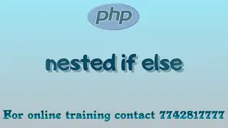 nested if else in php