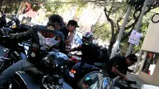 al inicio de la rodada