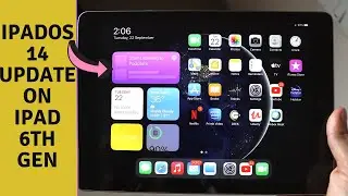 iPadOS 14 Update on iPad 6th Gen !  🔥