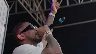 Fabolous performs at T-Live Festival in London