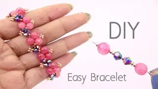 Bracelet Making:Simple Steps, Stunning Bracelets🥰🥰 Beginner's Beading Tutorial!