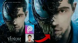 Picsart Editing | Edit Venom Movie Poster in Picsart | PicsArt Editing Tutorial 2018