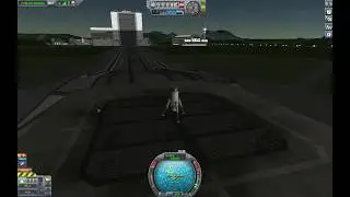 KSP: Landing on the VAB with SRBs
