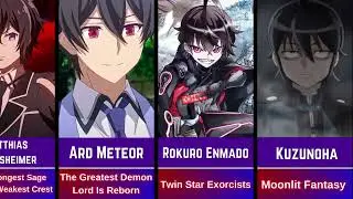 20 Anime Where MC is OP || Part-3 || 100 Subscribe special