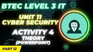 BTEC Level 3 IT - Unit 11 - Cyber Security - Paper B | Part 12 - Activity 4 | FORENSIC ANALYSIS