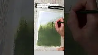 Лесочек акрилом