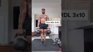 Kettlebell Leg Day Strength Training