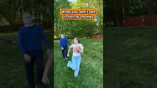 What you DON’T see in Horror movies