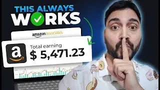 4 Easy Steps to Make Money On Amazon Affiliate Marketing 2024! (NO WEBSITE NEEDED) #amazonaffiliate