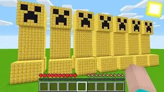 Нашёл крипера из лаки-блоков !в маенкрафт