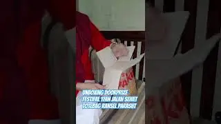 Unboxing Doorprize Festival 17an Jalan Sehat Totebag Ransel Parasut