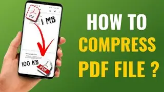 How To Compress Pdf File | How To Reduce Pdf File Size Without Loosing Quality | ilovepdf | English