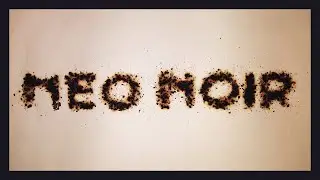 Typefaces Made From Burning Sulfur - Graphic Design Typography Project