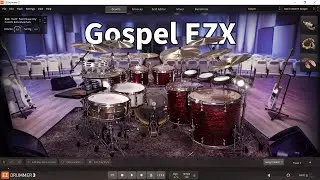 Toontrack EZDrummer 3 with Gospel EZX All Presets Demo