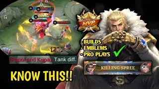 BE A PRO TIGREAL!! The BEST Tank Right Now!! | Mobile Legends