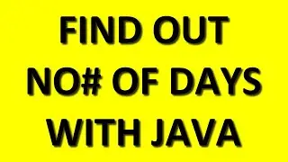 How to find number of days for given month and year in Java | Tecq Mate