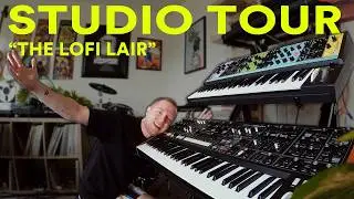 Home Studio Tour 2024: The Lofi Lair with Moog Muse, Matriarch, & More!