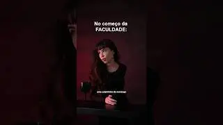No começo da FACULDADE x No final da FACULDADE 🤡