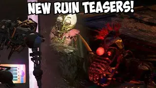 NEW FNAF RUIN TEASERS (FNAF SECURITY BREACH RUIN)