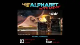 Learn the Alphabet With Groot