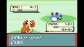 POKEMON EMERALD | KRABBY | BARRERA | BARRIER