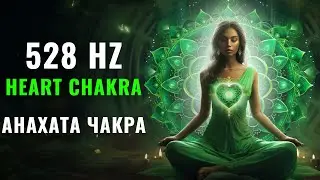 528 Hz Magical Harmony of Anahata: Healing and Opening of the Heart Chakra | Rebirth and Activation