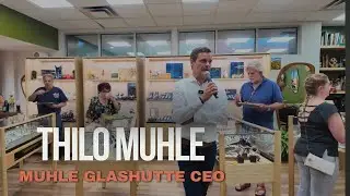 Muhle Glashutte CEO at Right Time!  Thilo Muhle Shares the Muhle Story!