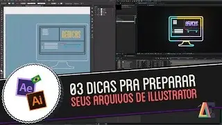 03 dicas pra importar arquivos do Illustrator no After Effects