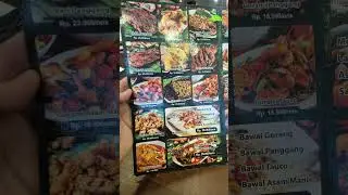 Menu Restoran Kembang 