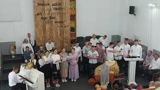 Сегодня праздник - день благодаренья... || Жатва 2023 || Пение молодёжи